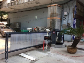 貴州貴陽市惠水縣住建局廣告道閘及車牌識別