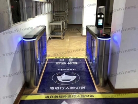 江蘇常州某辦公區圓柱動態人臉識別案例