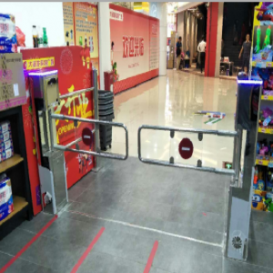 圓柱超市紅外感應(yīng)擺閘GCZN-C01